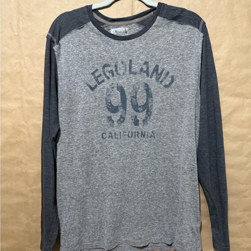 Gray Long Sleeve Legoland California Shirt